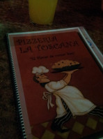 Pizzeria La Toscana menu