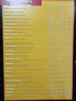 Pizzeria La Frazione menu