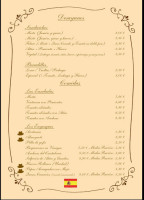 La Dorotea menu