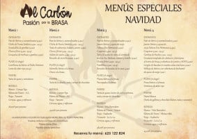 Al Carbon menu