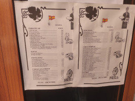 La Pella menu