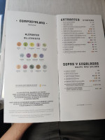 Pizzeria Compostelana menu