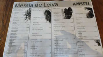 La Mesa Segurena menu