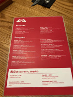 La Real Hamburgueseria menu