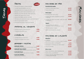 El Atrio Del Mercado menu