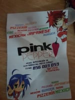 Pink Pepper menu