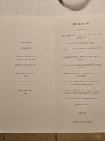 Lasarte menu