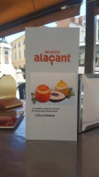 Helados Alacant menu