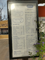 Casa Moha menu