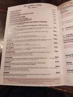 La Pinta menu