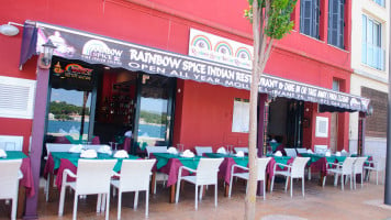 Rainbow Spice Indian inside