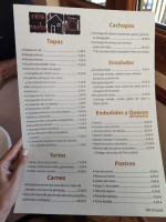 Meson Sidreria Casa Pacho menu