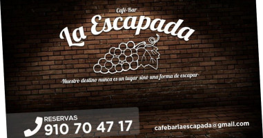 Cafe La Escapada food