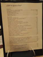 Umm, Logrono menu