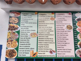 Casa Fernando menu