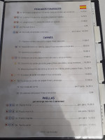 La Teraza Del Gato menu