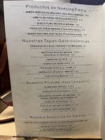 La Minerva menu