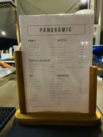 Panoramic menu