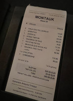 Montauk Steakhouse food