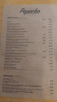 Cafe Pepecho menu