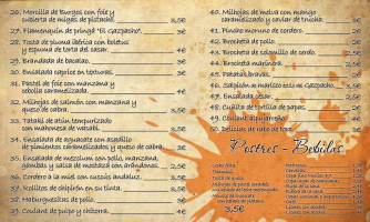 El Gazpacho (cerrado) menu