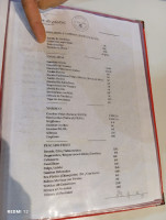 Merendero Casa Jose menu