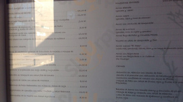 El Pozo De Los Sabores menu