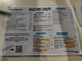 Bodeguita Del Casino menu