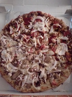 Pizza Burbuja food