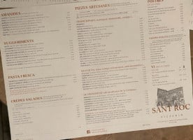 Pizzeria Sant Roc food