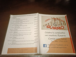 Gummo menu