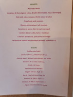 El Castell De Rubio menu