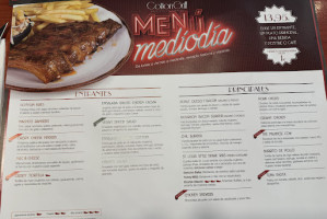 Cotton Grill menu