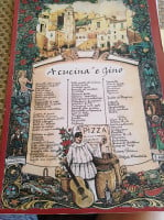 Acucina E Gino menu