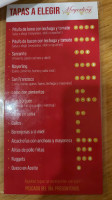 Cafeteria Bar MayerlingGranada menu