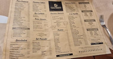 Casa Suncia food
