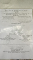 Cals Frares menu