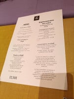 El Gamo menu