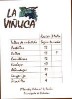 La Vinuca food