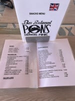 Pons menu