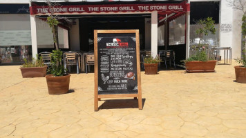 The Hot Stone Grill food