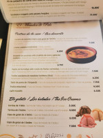 El Mirador menu