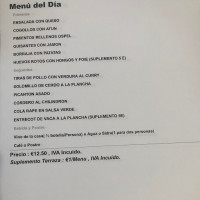 Ospel menu