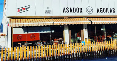 Asador Aguilar outside