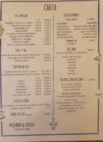 Alalba menu