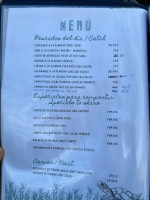 Ca's Patro March, Cala Deia menu