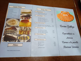 Los Angeles menu