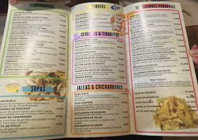 Sabor Norteno menu