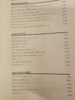 Peque Casa Nostra menu