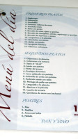 El Hueco menu